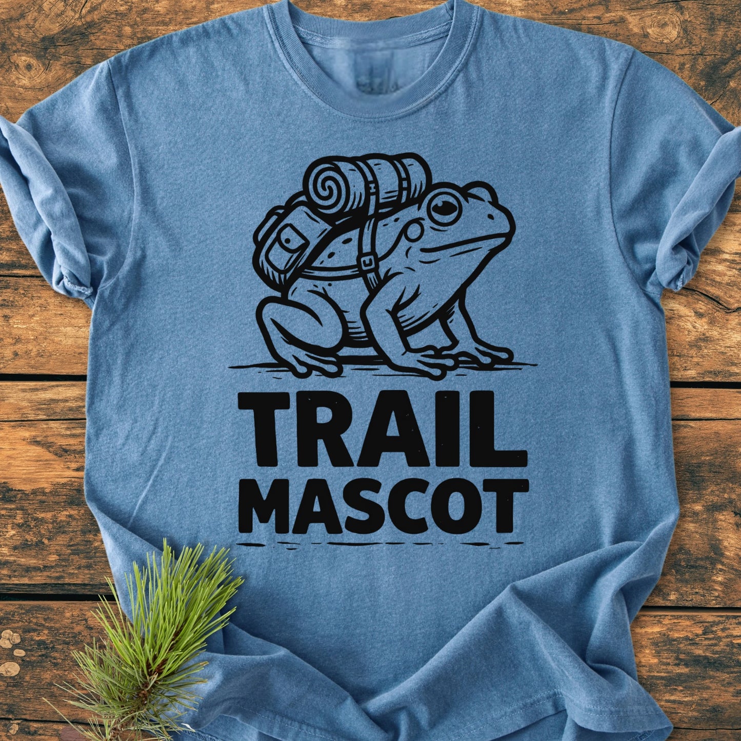 Trail Mascot Frog - Vintage Wash Tee