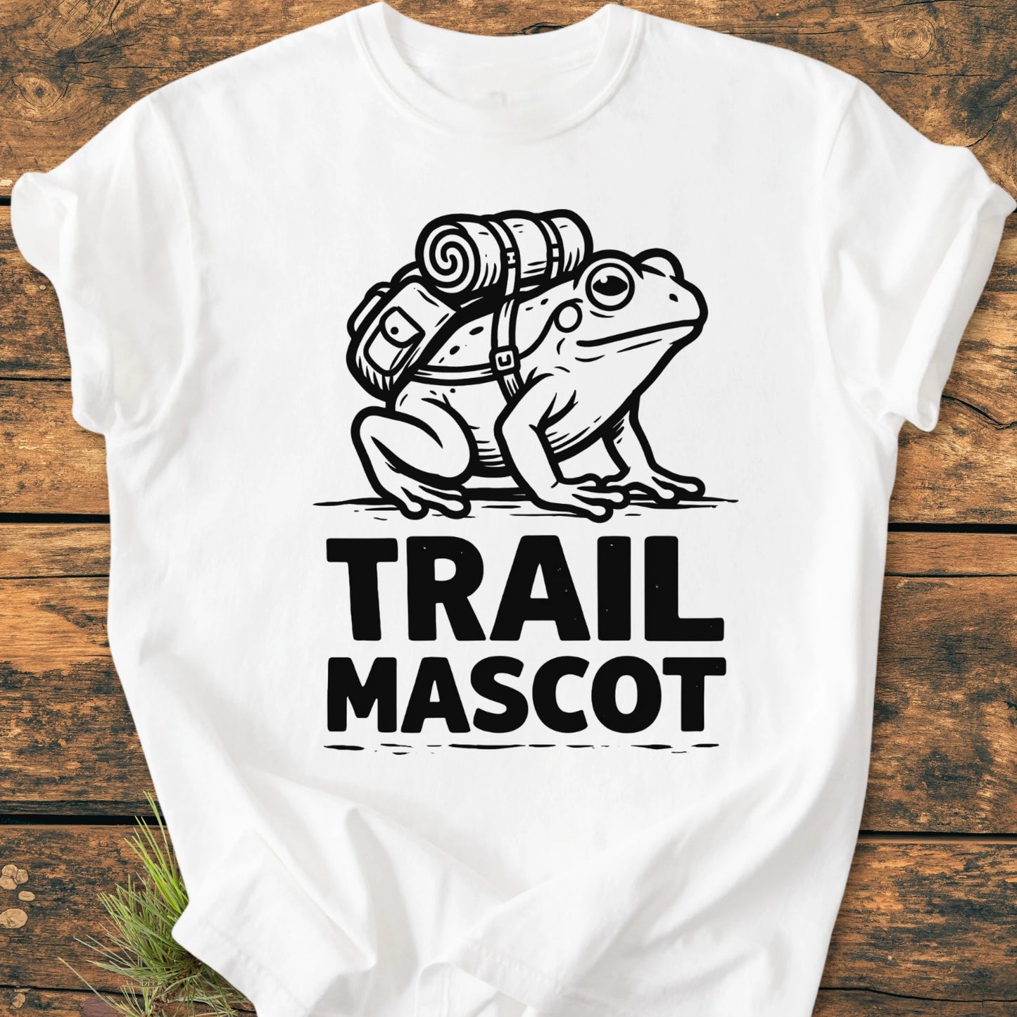Trail Mascot Frog - Vintage Wash Tee