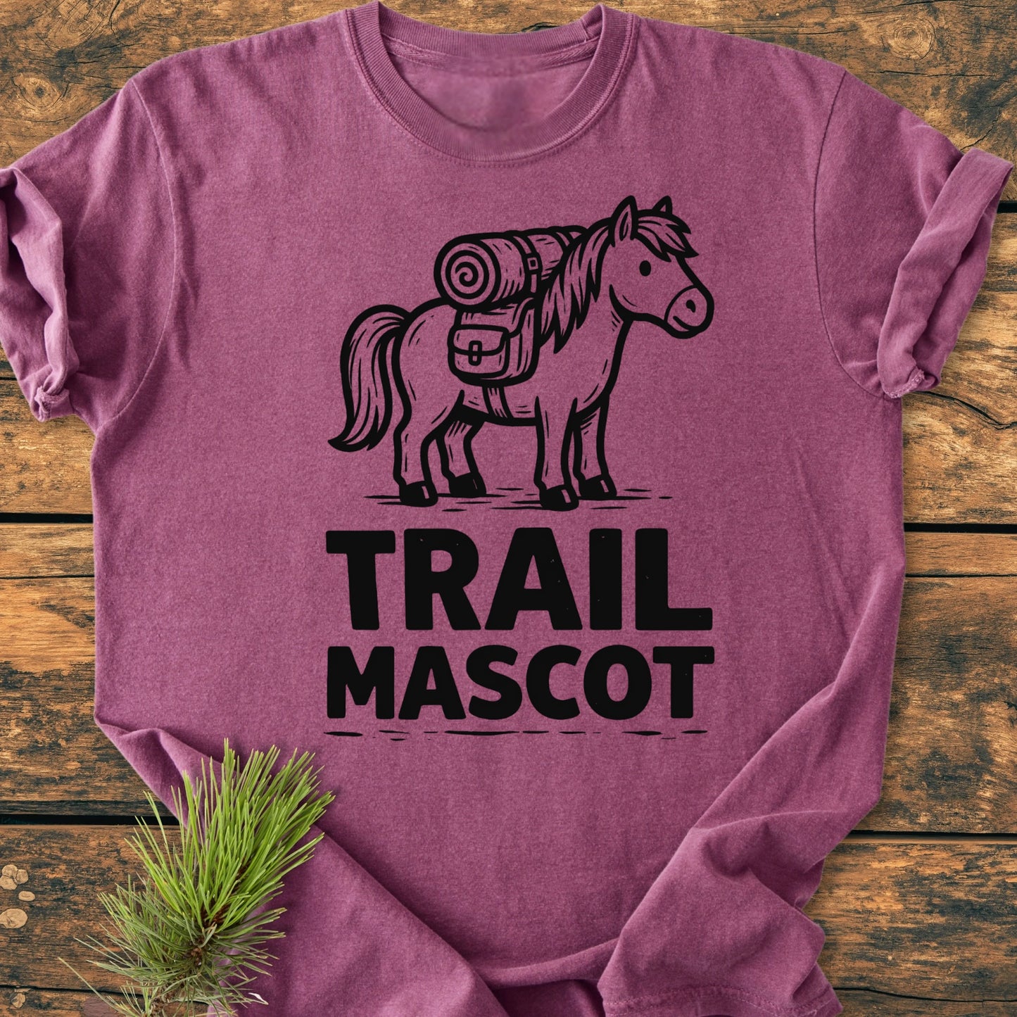 Trail Mascot Pony - Vintage Wash Tee