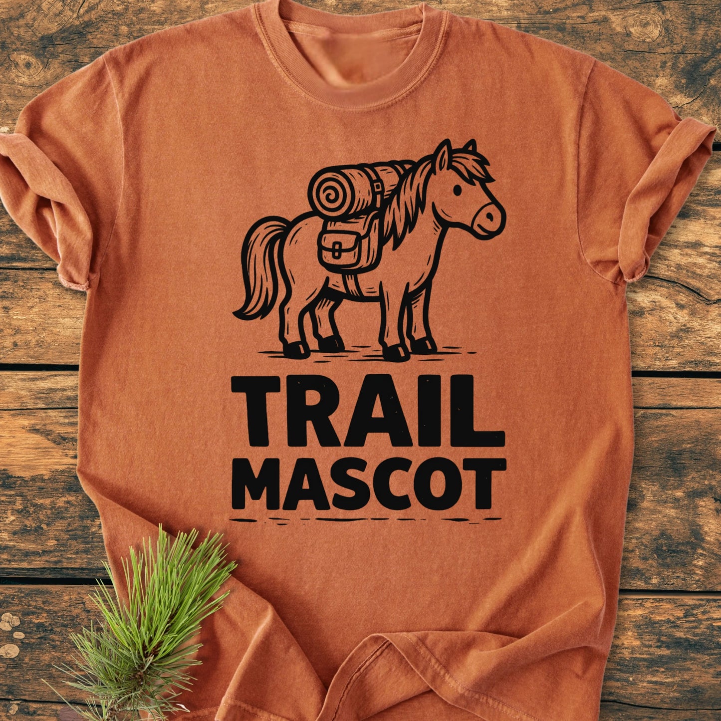 Trail Mascot Pony - Vintage Wash Tee