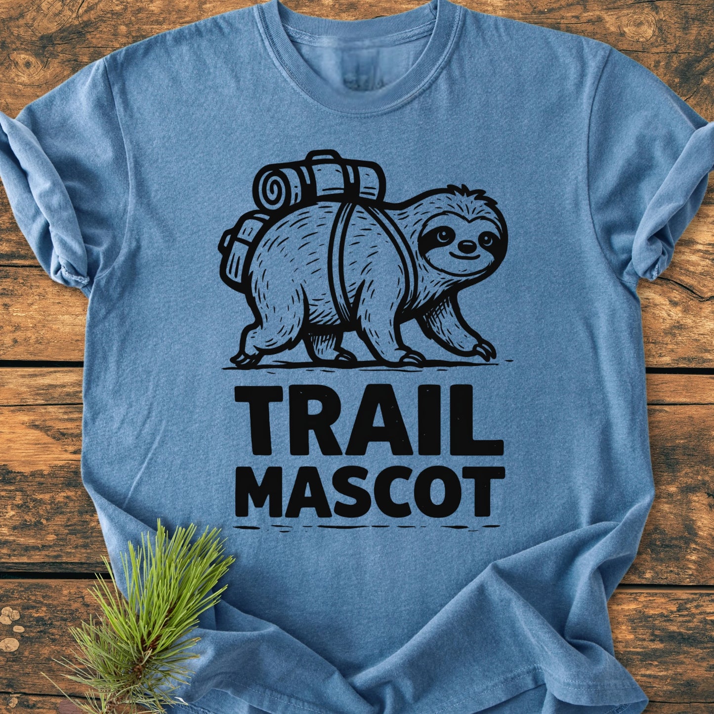 Trail Mascot Sloth - Vintage Wash Tee