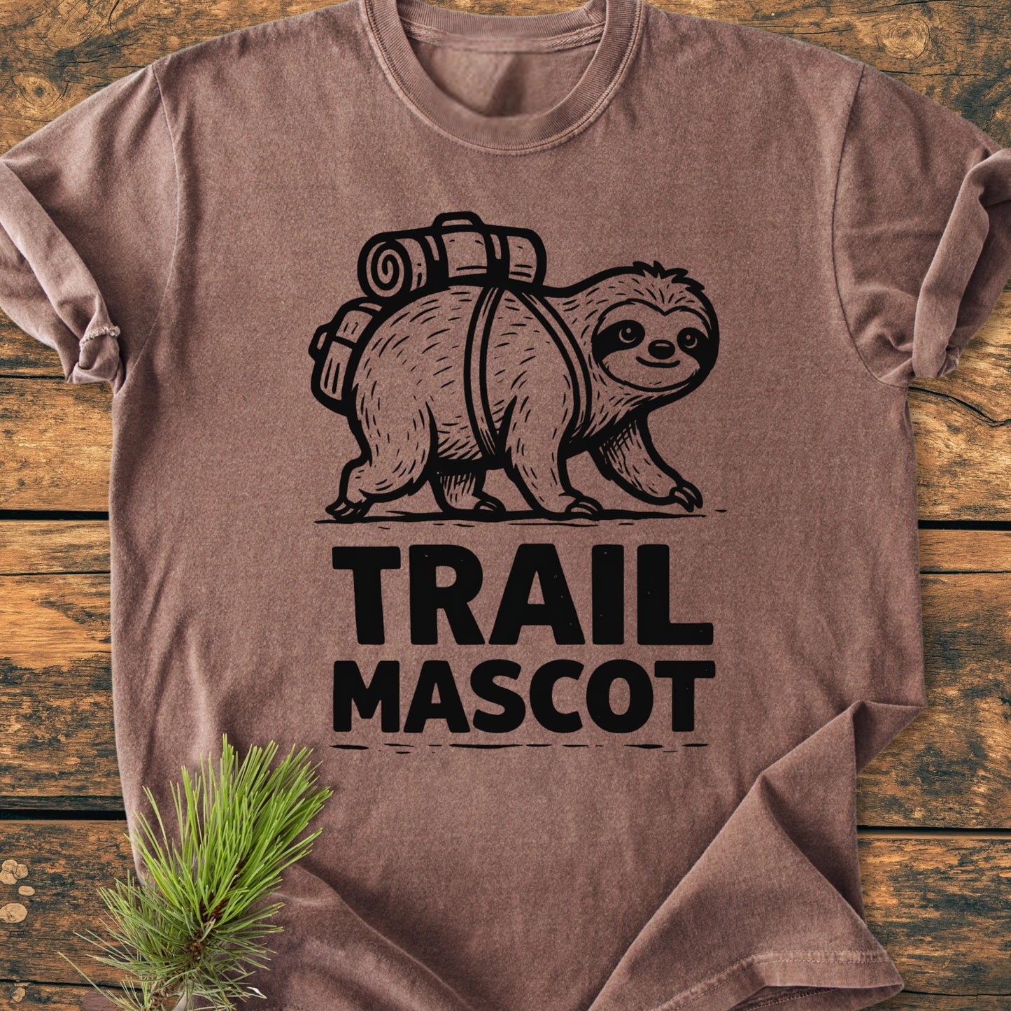 Trail Mascot Sloth - Vintage Wash Tee