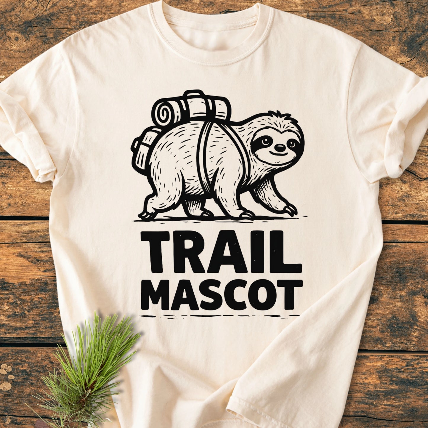 Trail Mascot Sloth - Vintage Wash Tee