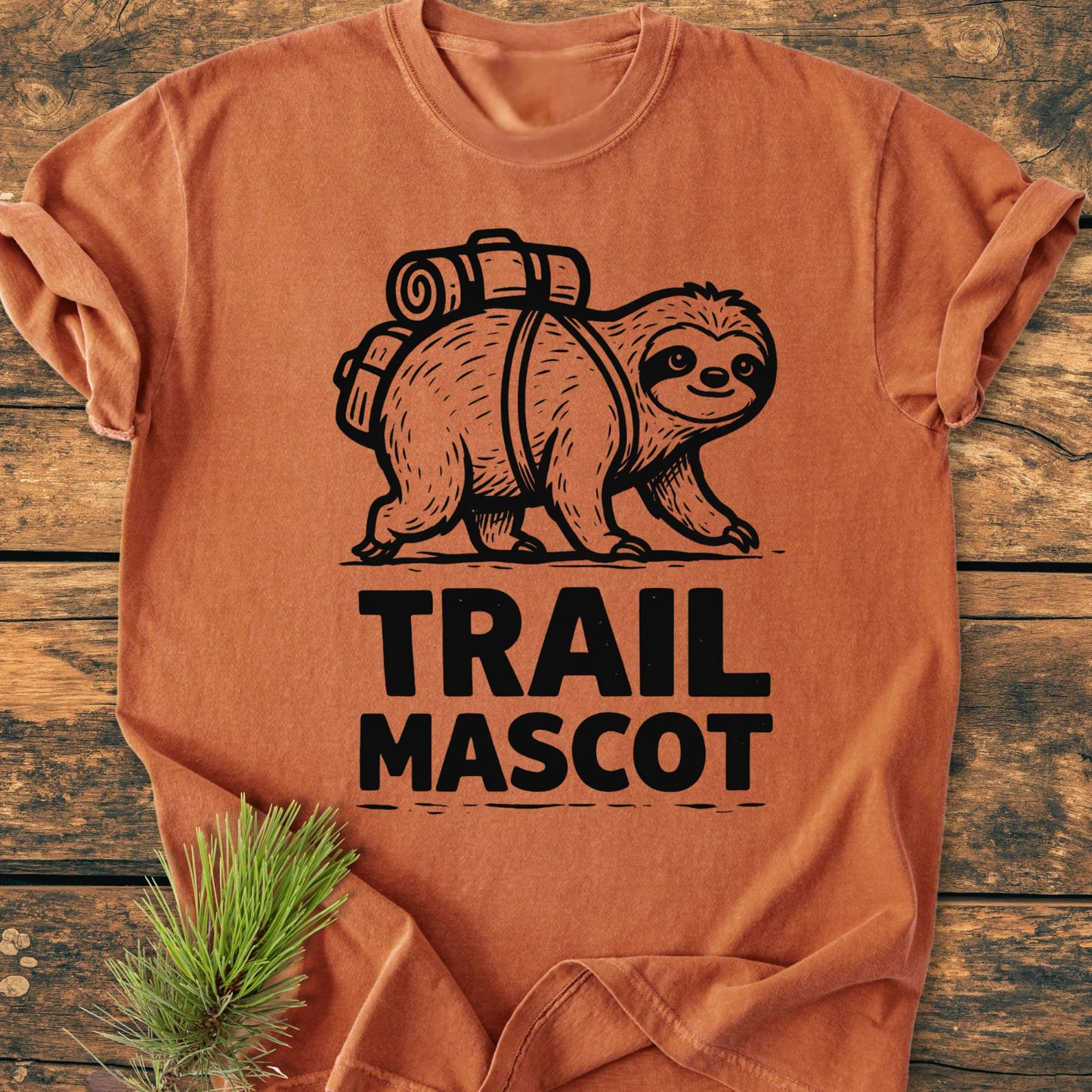 Trail Mascot Sloth - Vintage Wash Tee