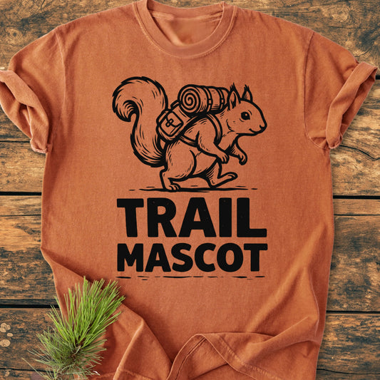 Trail Mascot Squirrel - Vintage Wash Tee